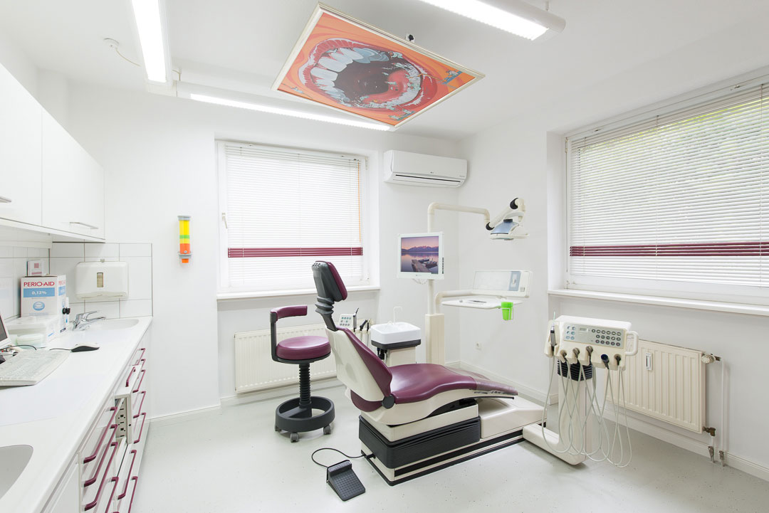 doppelpunkt:design | Ergebnis Zahnarztpraxis Behandlungsraum
